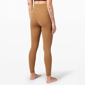 SOLD Lululemon Align Pant 28" Saddle Brown Size 6 Leggings in EUC